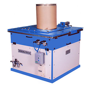 Fibre Drum Bottom Lid Fixing Machine